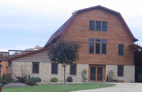 Spring Green House | Rustic, Elegant 8,000 Sq. Ft. Timber Frame Lodge in Southwest Wisconsin.