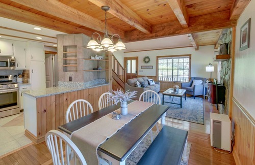 Ellijay Cabin | Rustic Ellijay Cabin with Fire Pit & Mtn Views!