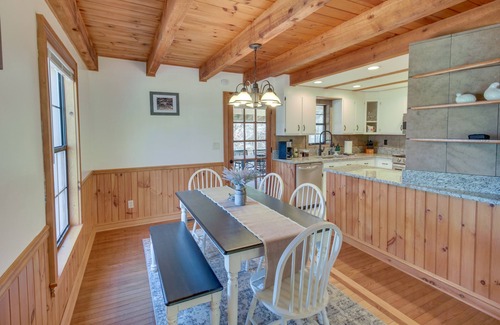 Ellijay Cabin | Rustic Ellijay Cabin with Fire Pit & Mtn Views!