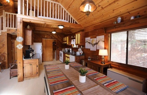 Wolf Laurel Cabin | Rustic Gerbera - 4,200 ft altitudenRent 4 nights or more & get 5th night free!1