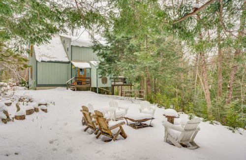Intervale House | Rustic Intervale Hideaway with Deck and Wooded Views!