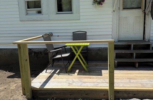 Sangerville Apartment | Rustic intown country apartment on the Moosehead trail