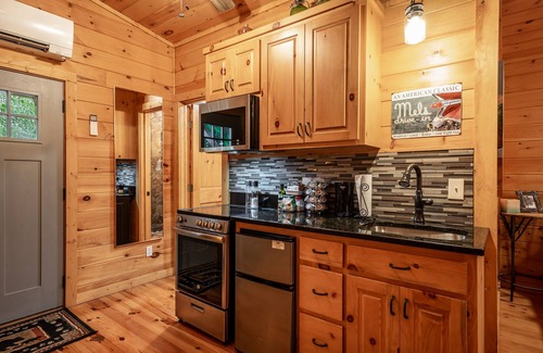 Dial Apartment | Rustic Loft in North Georgia Mountains