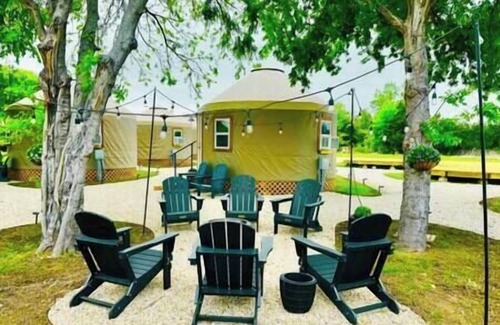 Woodway Cabin | Rustic Luxe Yurt- Unit #1