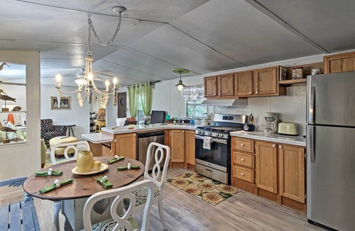 Midway Cottage | Rustic Midway Retreat w/ Deck & Creek Access!