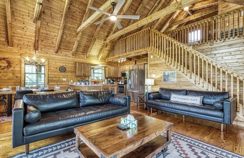 Wears Valley House | >Rustic Modern Spacious Cabin w/Panoramic Mt. Views! Very convenient location.