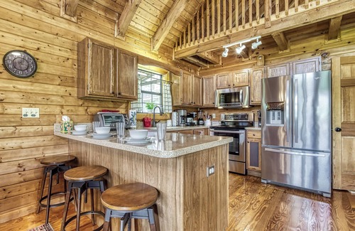 Wears Valley House | >Rustic Modern Spacious Cabin w/Panoramic Mt. Views! Very convenient location.