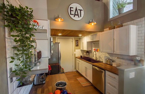 Colorado Springs House | Rustic-Modern Townhome A in Ivy Wild/Downtown