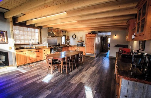 Dubois Apartment | Rustic Mountain Modern Retreat from vacant restaurant to cozy mountain lodge