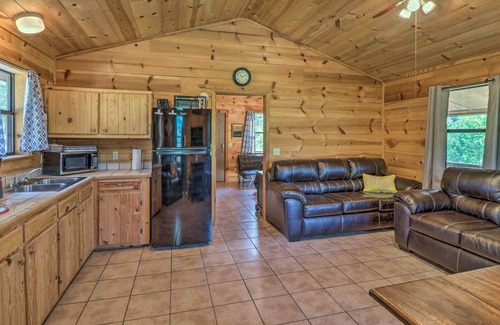 Mountain View Cabin | Rustic Mtn-View Cabin < 1 Mile to White River!