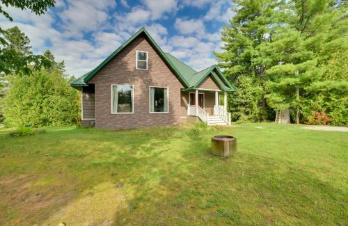 Indian River House | Rustic Mullett Lake Home, 3 Mi to Marina!