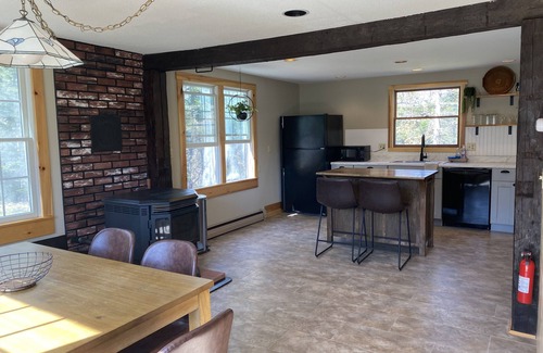 Sunday River Area House | Rustic Ridge Lone Mountain Escape– 3BR, 2BA Home on 2 Acres Pet Friendly
