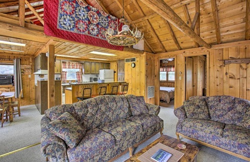 Moorestown House | Rustic River View Cabin with Fire Pit, Games and Grill