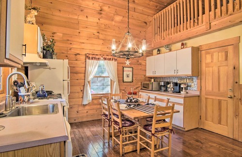 Oceana County Cottage | Rustic Rothbury Cabin w/Resort Amenity Access!