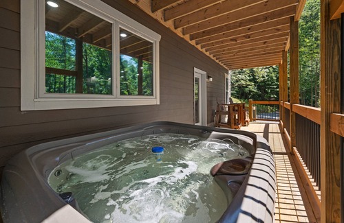 Wears Valley Cabin | Rustic Waters - NEW! Theater room - Private indoor pool