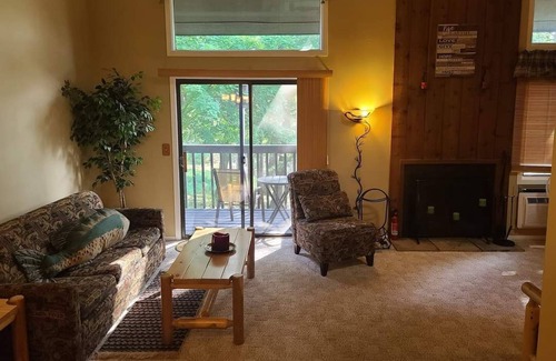 Lyndon Station Condo | Rustic Wisconsin Dells Condo