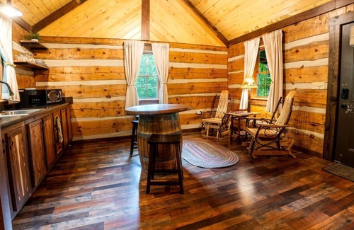 Allegheny Mountains Cabin | Rustic Wooden Cabin with Hot-tub in Riverton, West Virginia