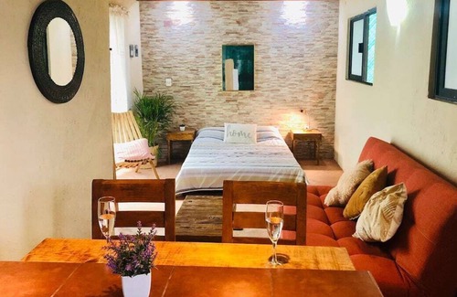 Valle de Bravo Apartment | ♡ RUSTIK Beautiful apartment Rinconcito olivo❁5 min downtown, WIFI