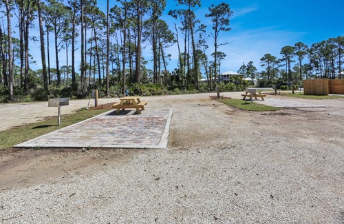 Cape San Blas RV Rental | RV Lot, Bayside, All Hookups ~ Bay Destiny 2