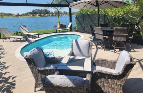 Biggar RV Rental | RV Lot with Pool for Rent in Luxury Motorcoach Resort - Lot 55