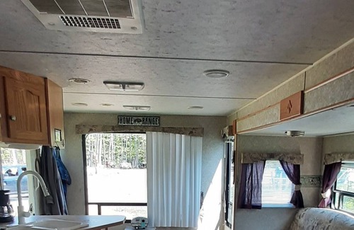 Town of Burns House | RV on Farmstead with Private Spring Fed Pond