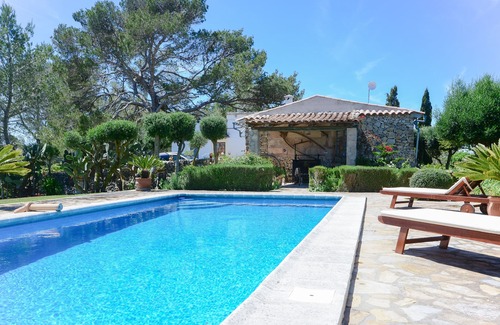 Sant Joan Villa | SA BASTIDA - Villa with private pool in Sant Joan. Free WiFi