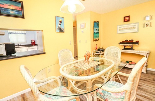 St. Augustine Beach Apartment | SABTR 1002-Two Bedroom Villa Near Ocean & Heated Swimming Pool
