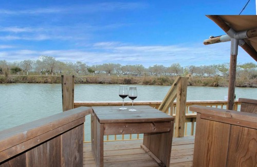 Texas Gulf Coast Cabin | Safari Tent Near SpaceX & Boca Chica Beach!
