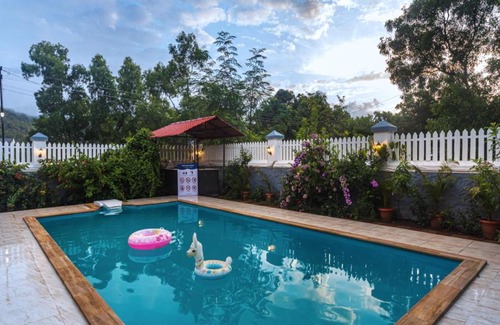 Wadgaon Villa | SaffronStays Anugraha, Lonavala - pet-friendly pool villa near Wet N Joy water park