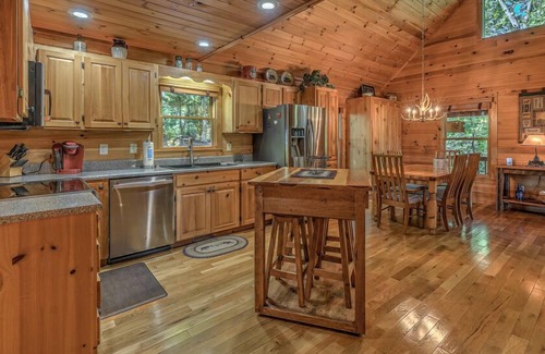 Mineral Bluff Cabin | Sage Elk - Family Friendly | Hot Tub | Game Room