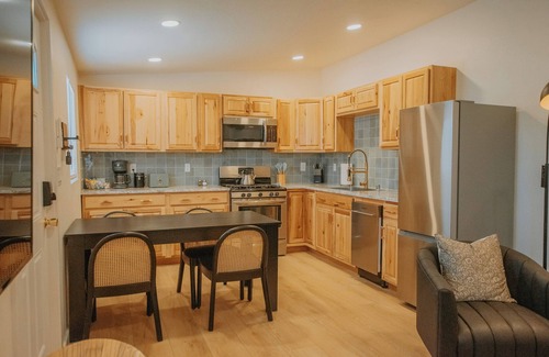 South Broadway Apartment | "Sage Suite" @ ArnoTriplex! Hot Tub+Pet Friendly!