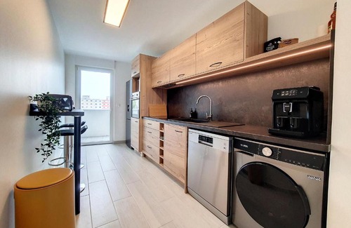 Plaine des Bouchers Apartment | SAGLIO - Neuf - SPA - Tout confort - Parking - Tramway - Proche Centre