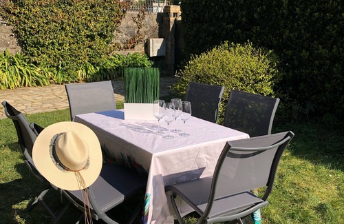 Courtoisville-Sillon-Moka House | Saint-Malo: house 5 minutes from the beach with jacuzzi, shops nearby