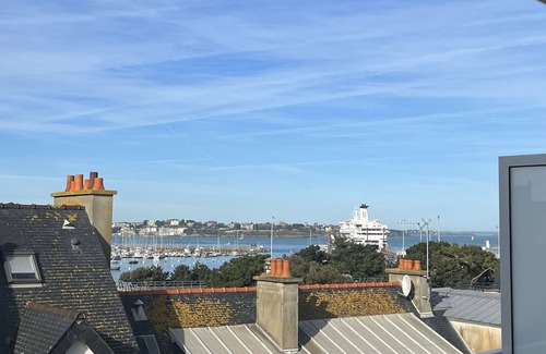 Saint-Servan Apartment | Saint Malo - New 2 Bedroom Apartment with Oceanview - Intra Muros and Beach