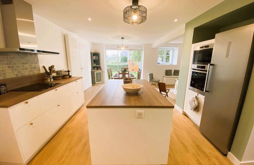 Combrit House | Sainte-Marine, charming house 9 people, beach, restaurant on foot