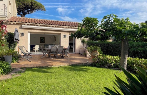 La Nartelle House | Sainte maxime nice house 250m from la nartelle beach .clim wifi