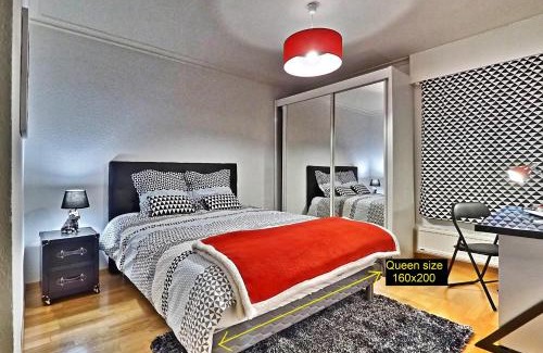 Annemasse Apartment | Saleve - close to Geneva 64m2-wifi-parking-2 bedrooms