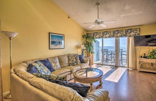 Ocean Isle Beach Apartment | Salt and Light Oceanfront Condo with Pool and Elevator