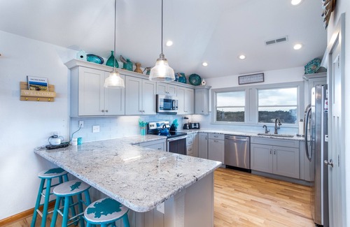 Corolla House | Salted Dunes OBX, Beach front, Wild Horses, Pool, Hot Tub, 4x4 Beach, 7 Bedroom