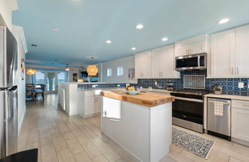 Flagler Beach House | Salty Greek Ocean View, Swim Spa & Hot Tub