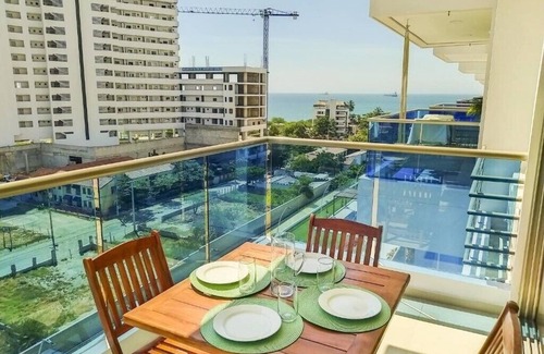 El Rodadero Apartment | Samaria Club Playa con Vista al Mar, te Recibimos una Deliciosa Bebida Fría