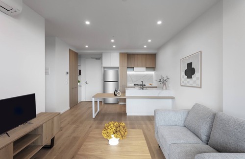 Heidelberg Heights Apartment | Samma | Modern Cozy 1BR King bed w/Gym