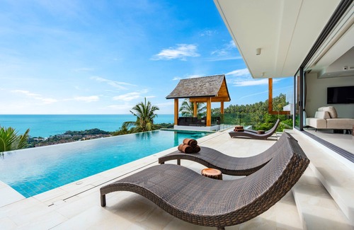 Lamai Villa | Samui Seaview Rainforest Infinity Pool Villa With 3 Beds Suits With Housekeeper