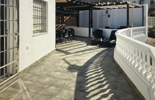 San Jose House | San José, quiet and large terrace at 100m beach