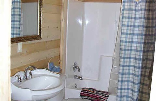 Lake City House | San Juan Log Home 4 beds, 3 br, 2 baths, on the river, mtn view