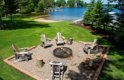 Crosslake Cabin | Sandy beach at Crosslake
