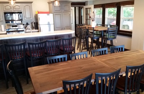 Cassopolis House | Sandy Beach WhlChr-Friendly Woodlands Lodge w/47 Wooded Acres w/Trails!