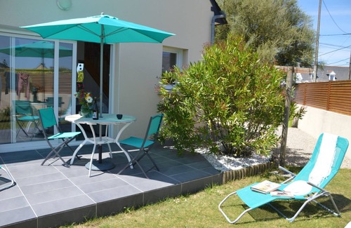 Santec House | SANTEC Gîte 500M de la Mer, plage du DOSSEN sable blanc, Forêt,Finistère Bretagne