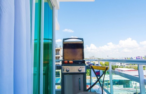 Downtown Santo Domingo Apartment | Santo Domingo Elegant Apartment + Free Parking and Gym ✔️
