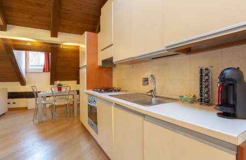 Historic Center Apartment | Santo Stefano Apartments Attic with Terrace